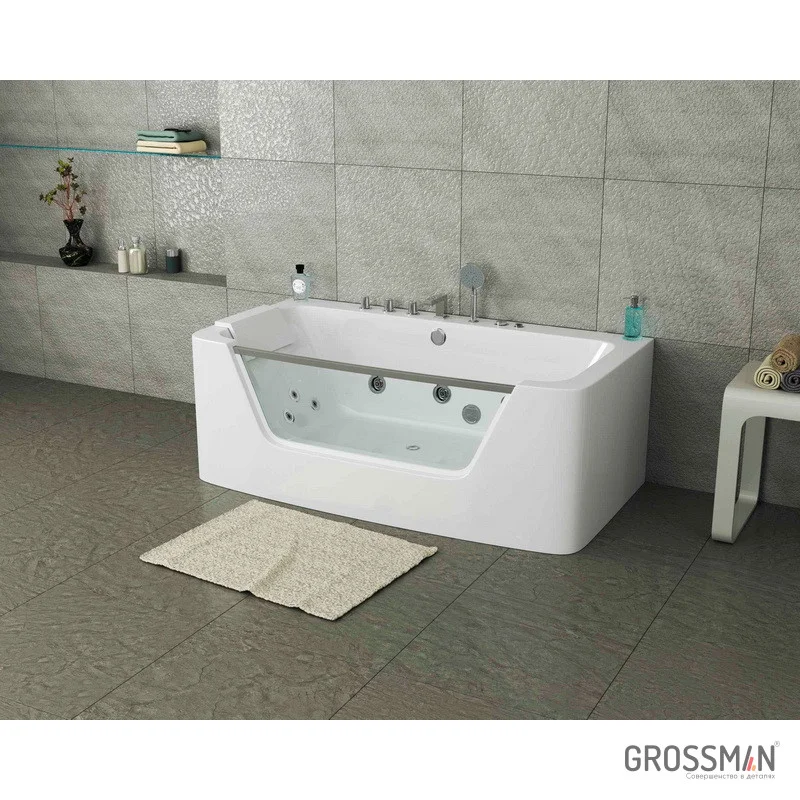 Ванна Grossman гидромассаж. GR-16085-1 (85x160x58) GROSSMAN 1 место