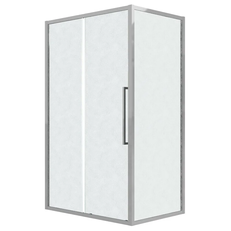 Боковая стенка Grossman 200.K33.02.70.10.02 Cosmo (70*195) хром, стекло шиншилла, 1 место