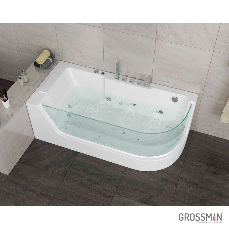 Ванна Grossman гидромассаж. GR-17000-1L (80x170x59) GROSSMAN 1 место