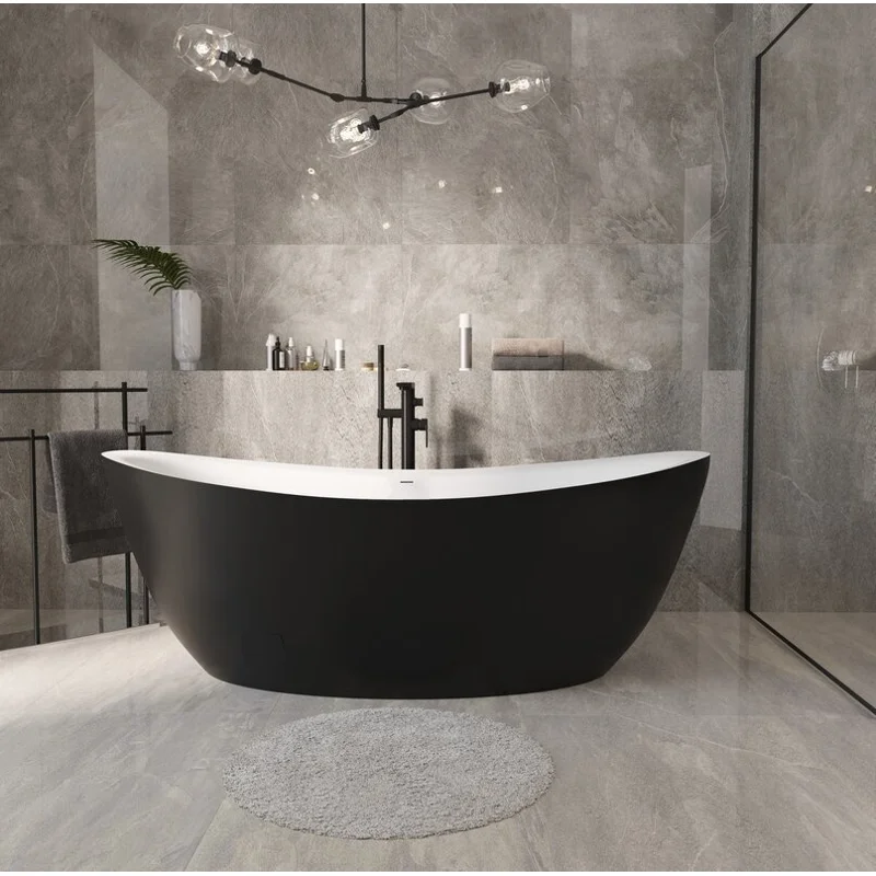 Ванна Grossman отдельностоящая GR-1402M Black Galaxy (180x85x65) GROSSMAN 1 место