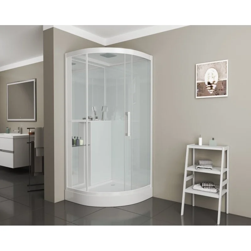 Душ.каб. GR160 (100x100x215) GROSSMAN 4 места