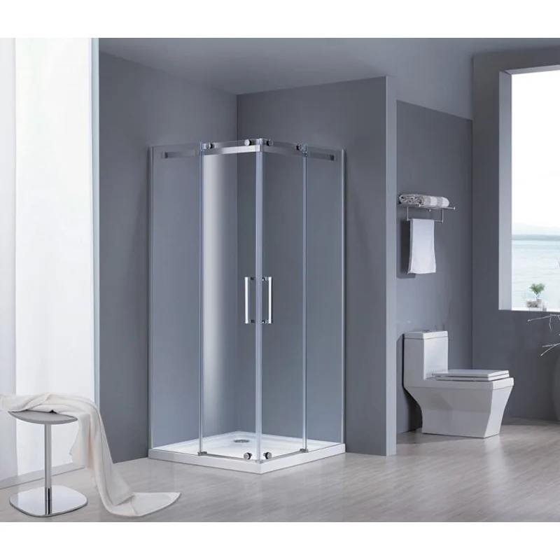 Душевой уголок Grossman GR-1100 Cosmo 100*100*190 квадрат, двери раздвижные 2 места