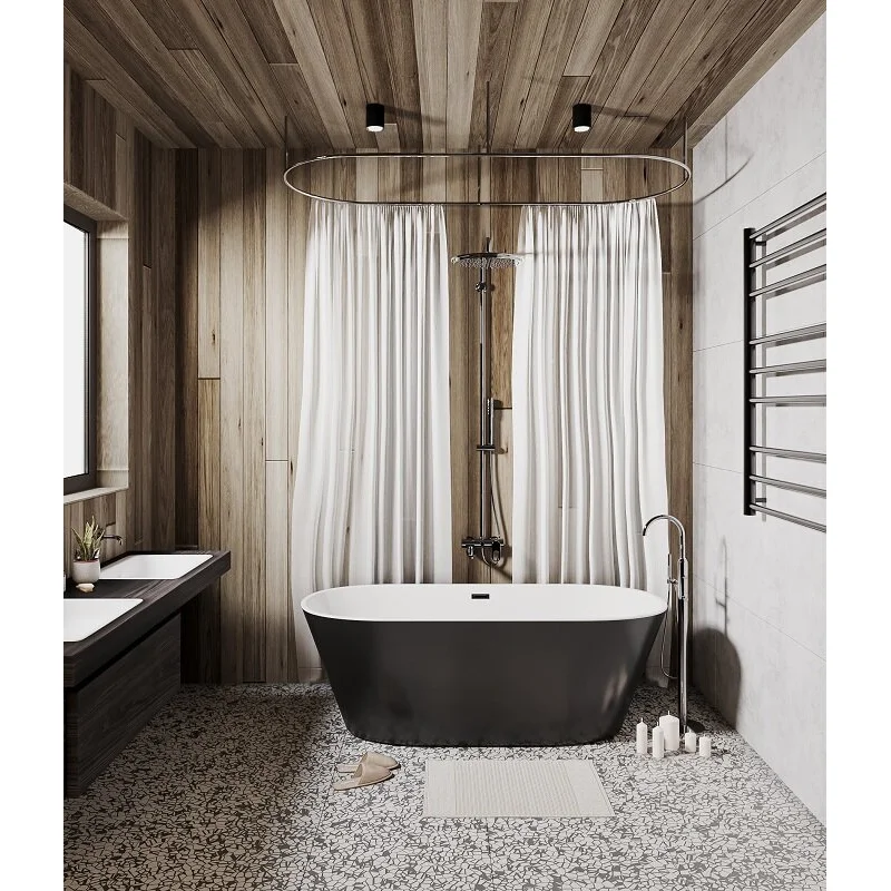 Ванна Grossman отдельностоящая GR-1503MB Forta (170x75x58) GROSSMAN 1 место