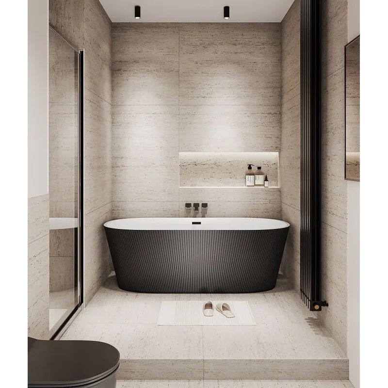 Ванна Grossman отдельностоящая GR-27021MB Forta (170x75x58) GROSSMAN 1 место