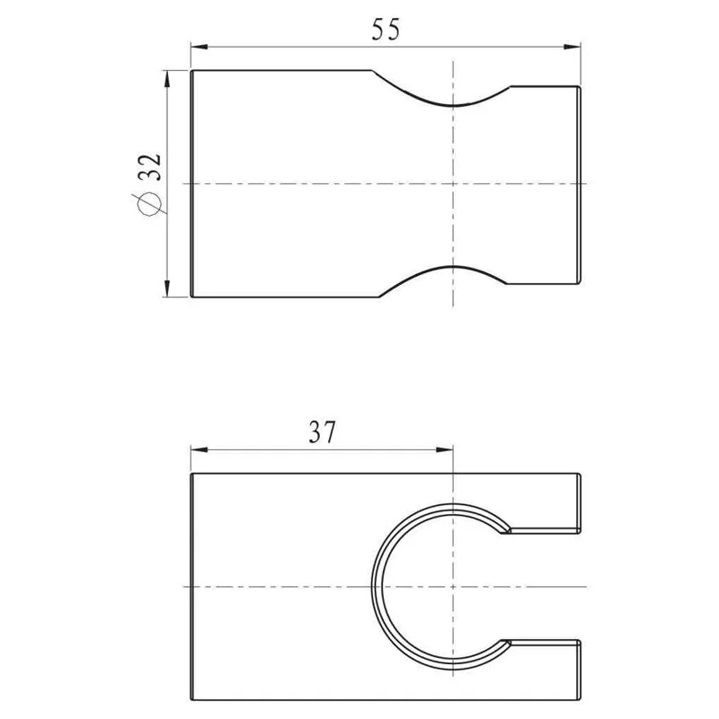 Держатель ручного душа BelBagno NOVA BB-HLD-IN