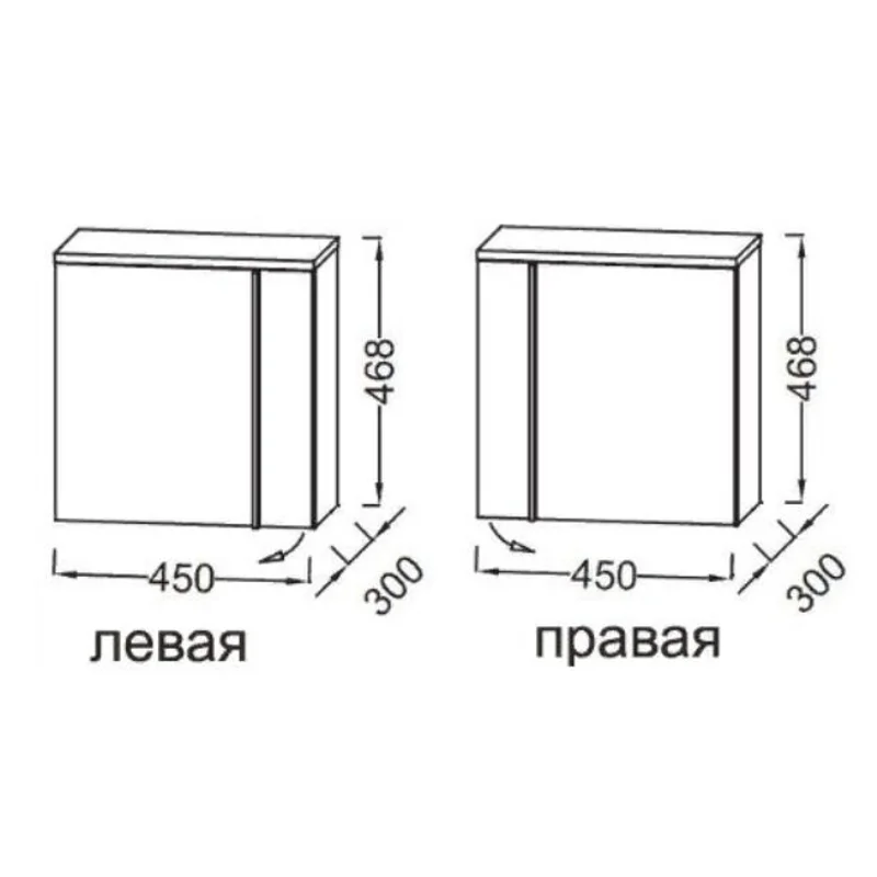 Шкаф-пенал GROSSMAN напольный "ФЛАЙ-30 см" Пр. дуб сонома/белый