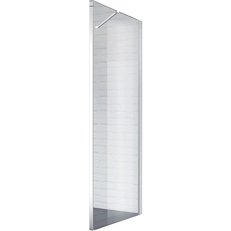 Душевая перегородка BelBagno ACQUA-80-FIX-C-Cr Душевая перегородка BelBagno ACQUA-80-FIX-C-Cr