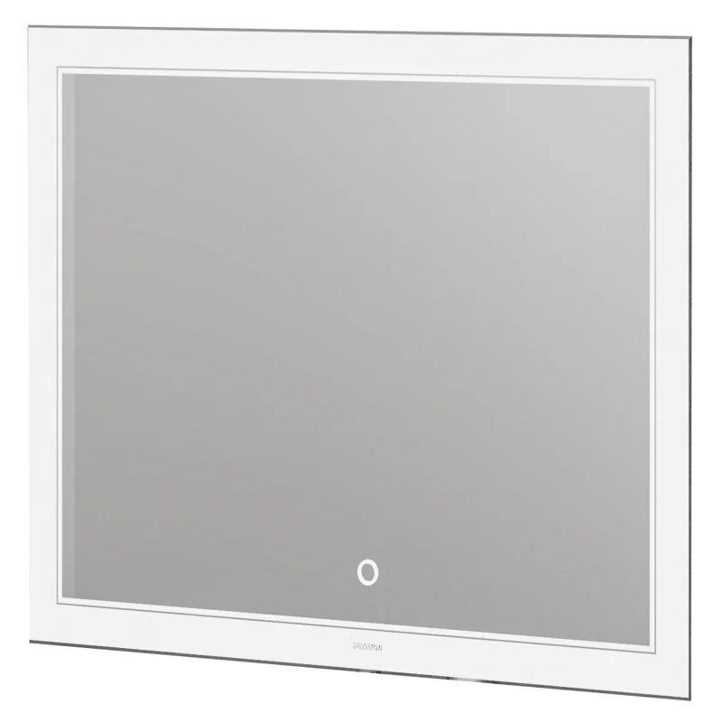 Зеркало GROSSMAN SIRIUS (900*800*45) LED с сенсорным выключателем Зеркало GROSSMAN SIRIUS (900*800*45) LED с сенсорным выключателем