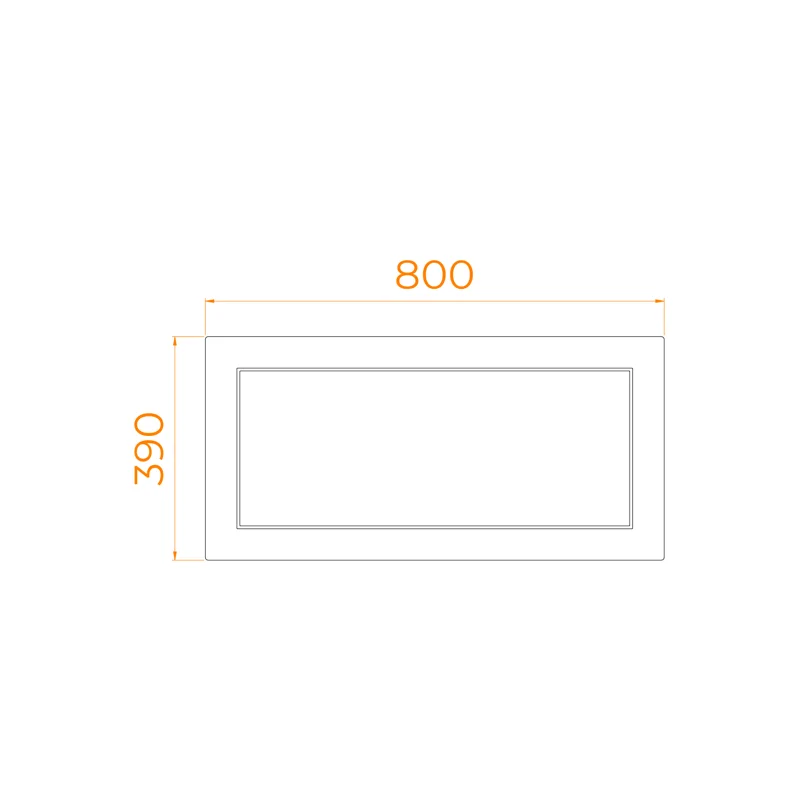 Экран для душевого поддона RGW NB/CL-S