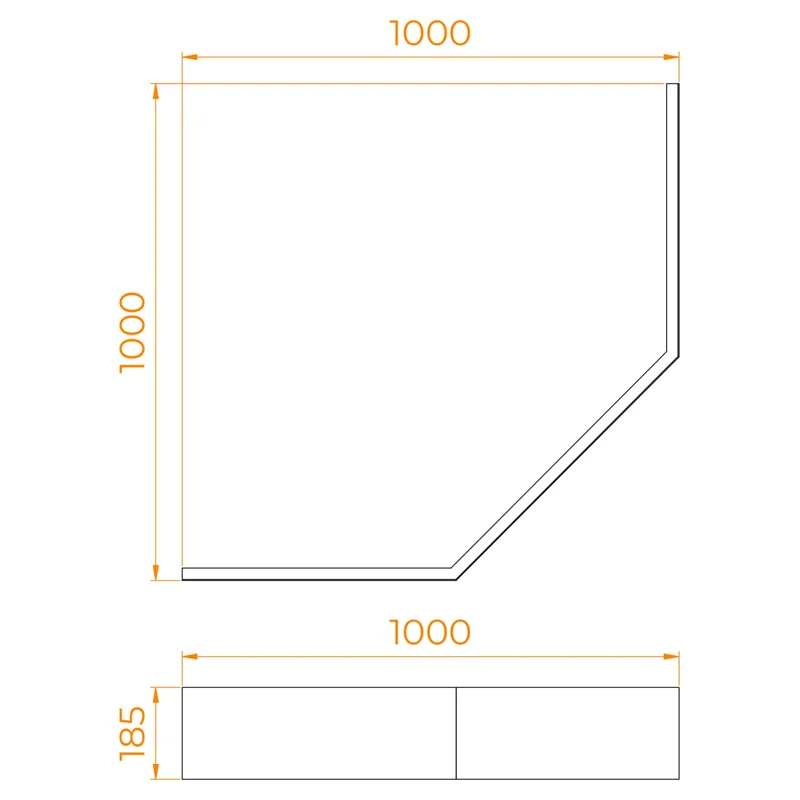 Экран для поддона RGW NT/STYLE