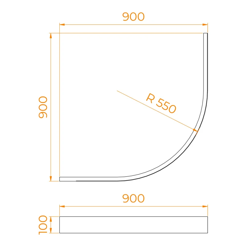 Экран для душевого поддона RGW NG-31