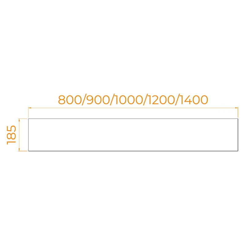 Экран для поддона RGW NA/STYLE фронтальный