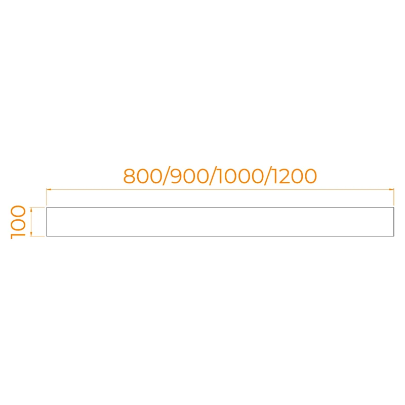 Экран для душевого поддона RGW N (Фронтальный)