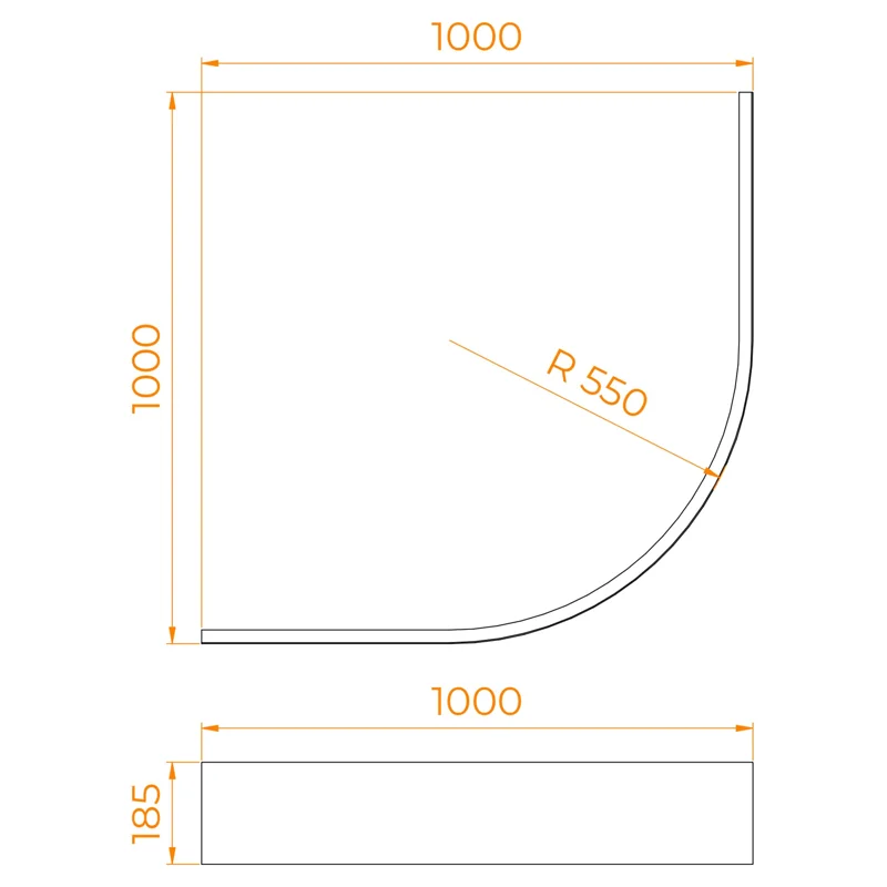 Экран для поддона RGW NP/STYLE