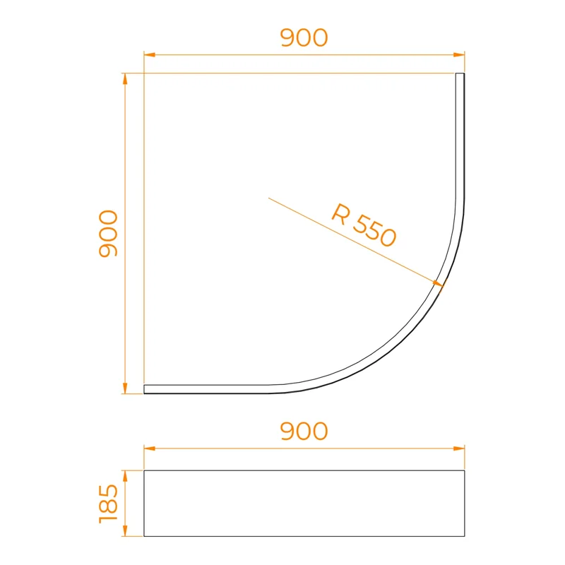 Экран для поддона RGW NP/STYLE