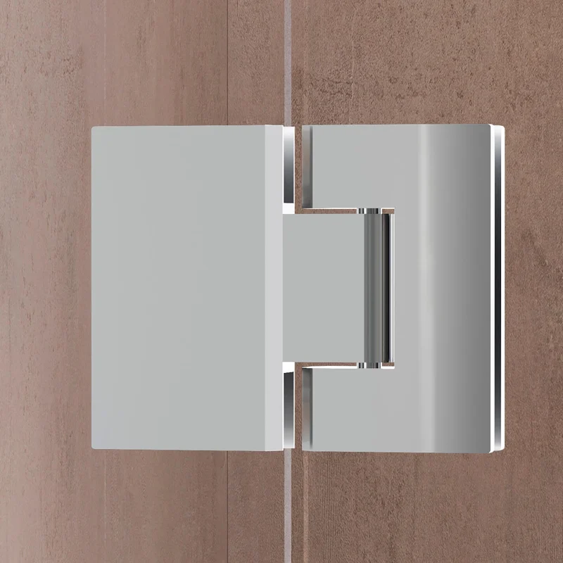 Душевая дверь распашная RGW HO-008 профиль Хром, стекло Прозрачное, 100х195см