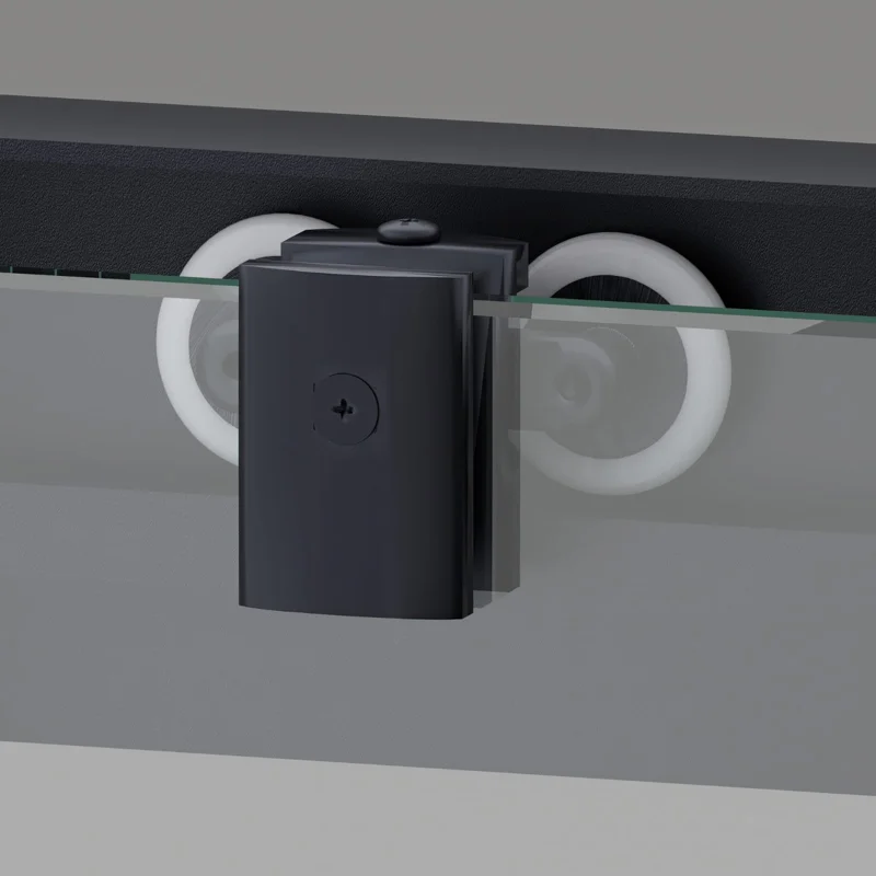 Душевая дверь в нишу RGW PA-016 B Passage 350801614-24, 140 см, стекло матовое, профиль черный