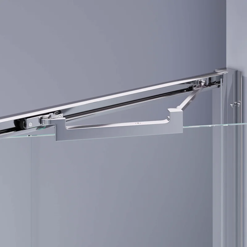 Душевая дверь в нишу RGW SV-05 Stilvoll 70320509-151, 90 см, стекло ribbed ребристое, профиль хром