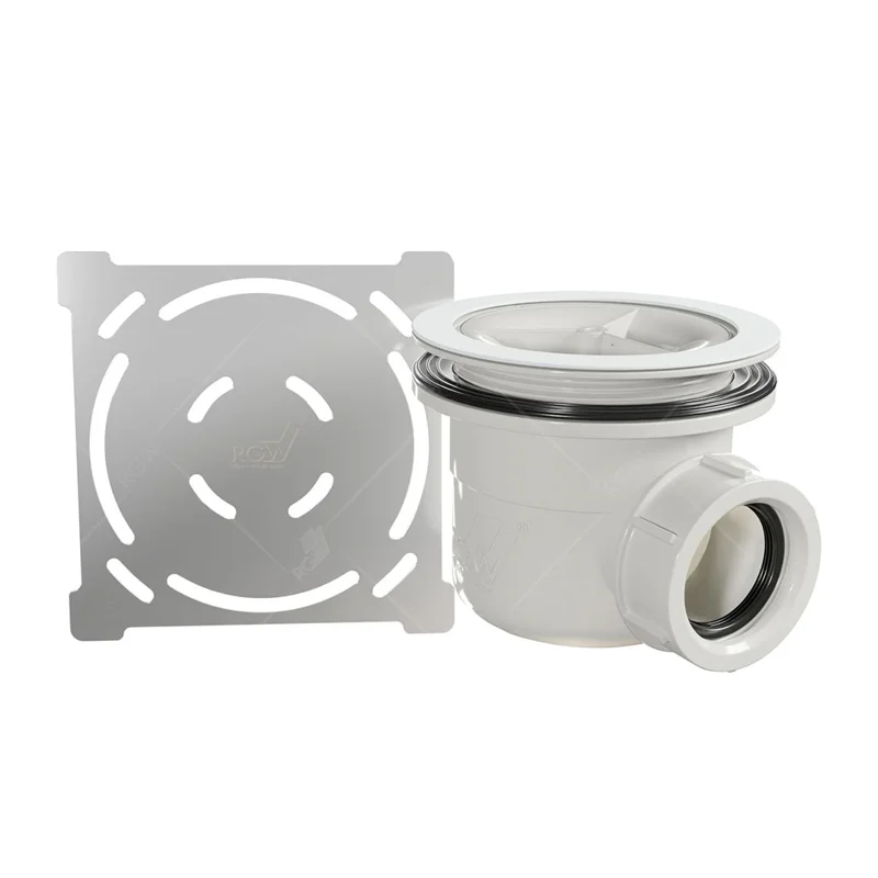 Комплект: Душевая дверь RGW PA-017 + поддон RGW ST W + сифон RGW S-010