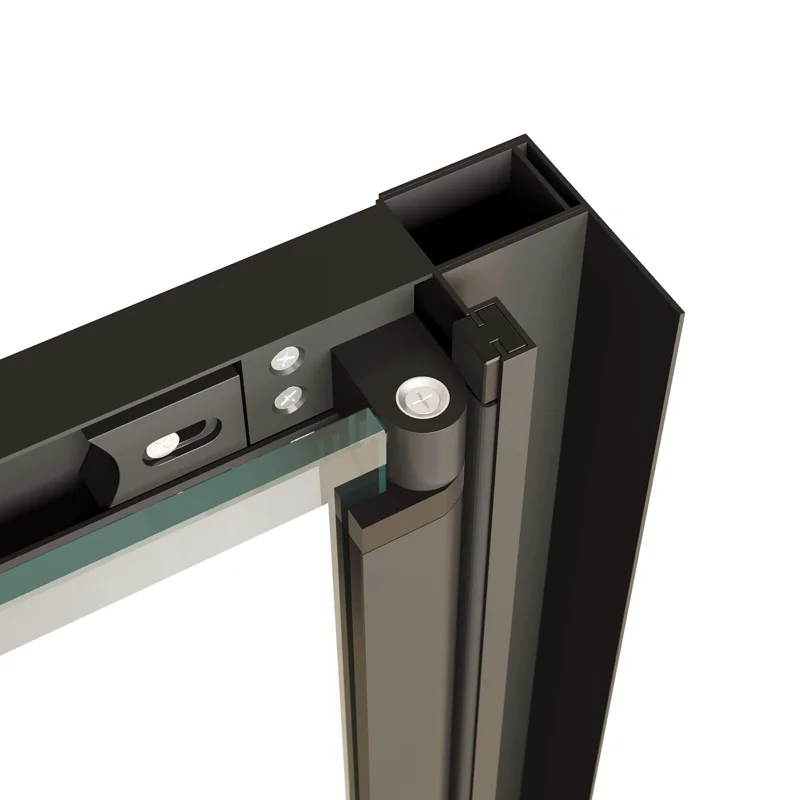 Душевая дверь в нишу RGW Passage PA-21B 06082107-14, 70 см, стекло прозрачное, профиль черный