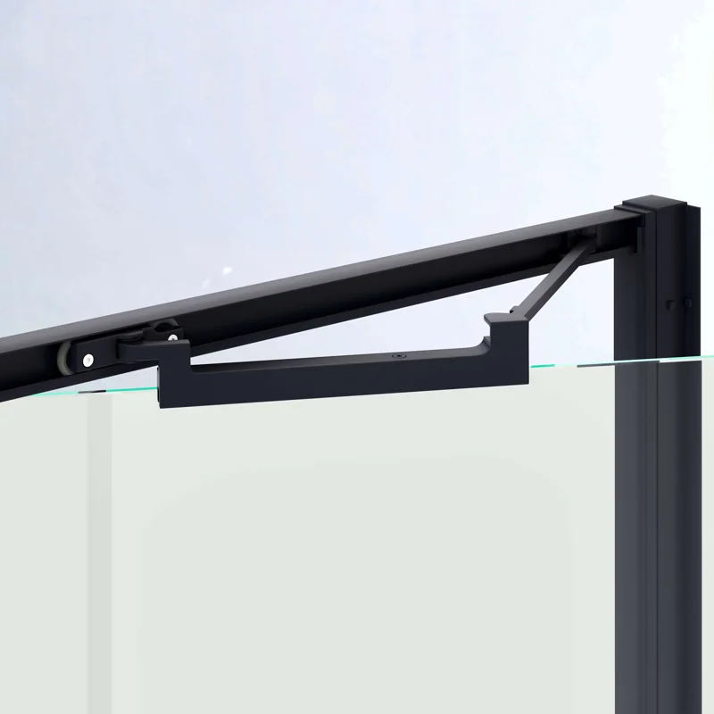 Душевая дверь в нишу RGW SV-05-B Stilvoll 70320508-14, 80 см, стекло прозрачное, профиль черный