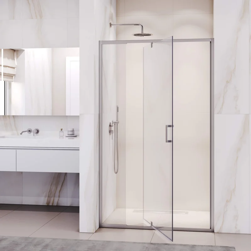 Душевая дверь RGW PA-008, 80 х 195 см, стекло прозрачное, профиль хром, 350800889-11