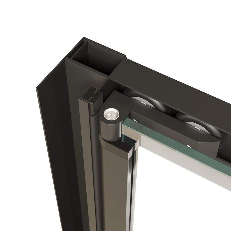 Душевая дверь в нишу RGW Passage PA-21B 06082107-14, 70 см, стекло прозрачное, профиль черный