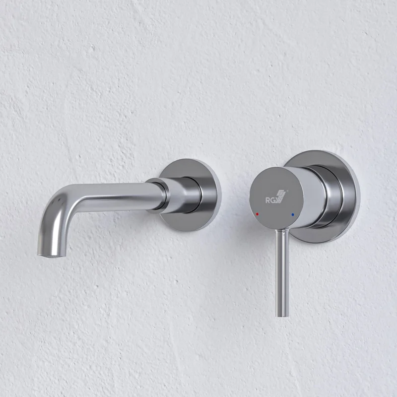 Смеситель для раковины RGW Shower Panels 51140547-01 SP-47, скрытый монтаж, хром