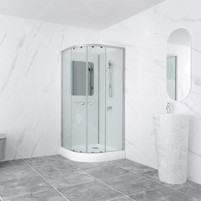 Душевая кабина RGW Andaman AN-208, 90 x 90 см, стекла прозрачные, профиль сатин (матовый хром), 381320899-12