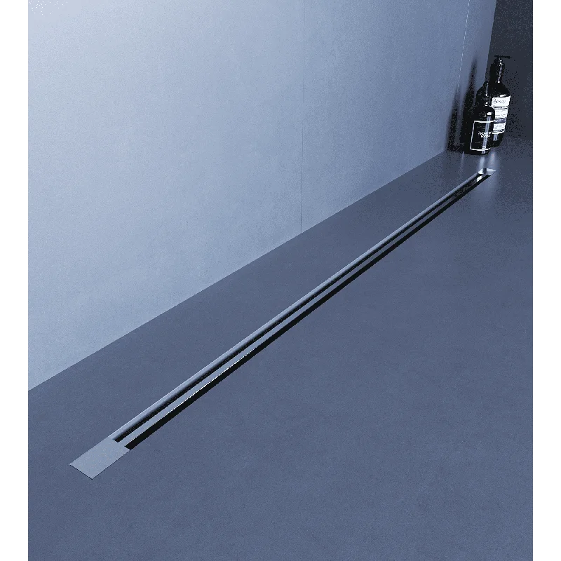 Дренажный канал RGW SDR-50S 76215010-13, 100 см, цвет сатин