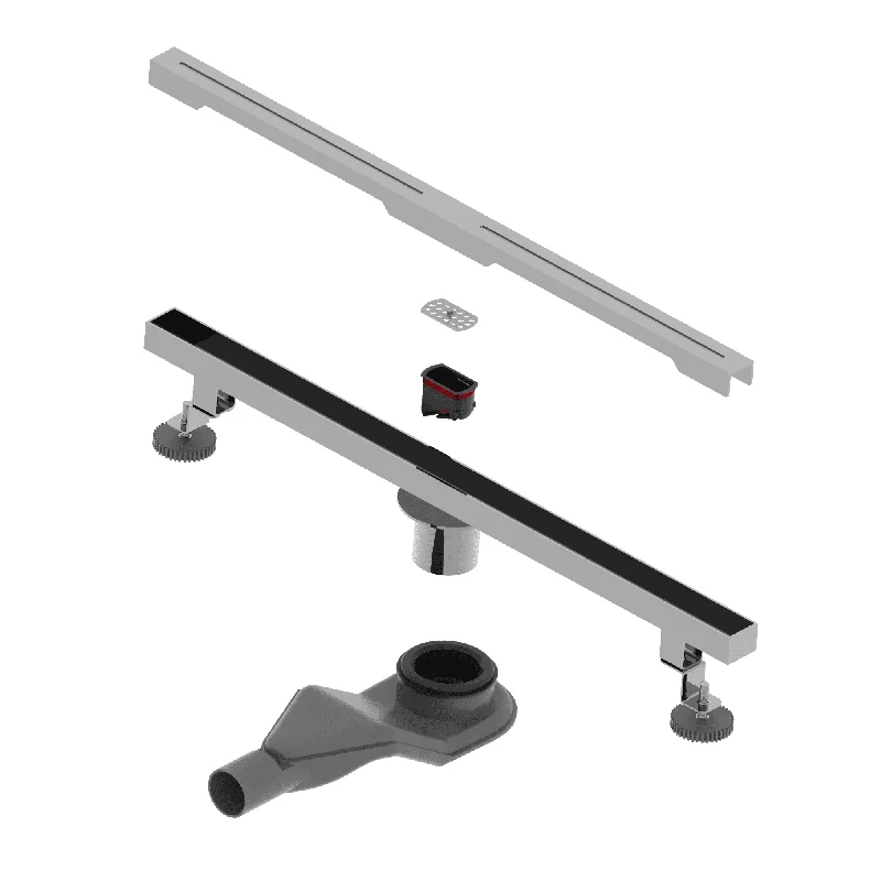 Дренажный канал RGW SDR-52S 76215280-13, 80 см, цвет сатин