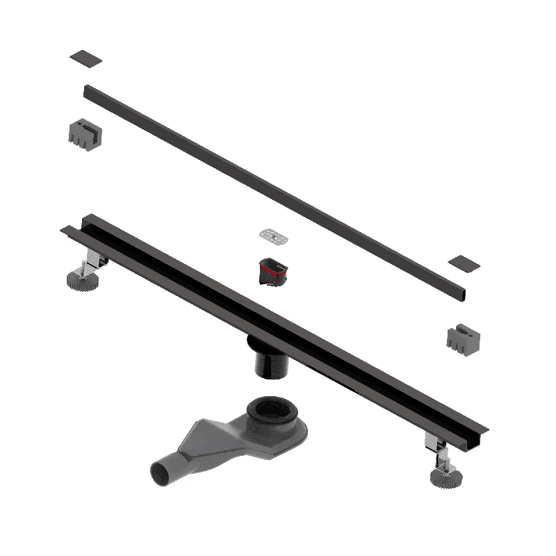 Дренажный канал RGW SDR-50B 76215060-04, 60 см, цвет черный