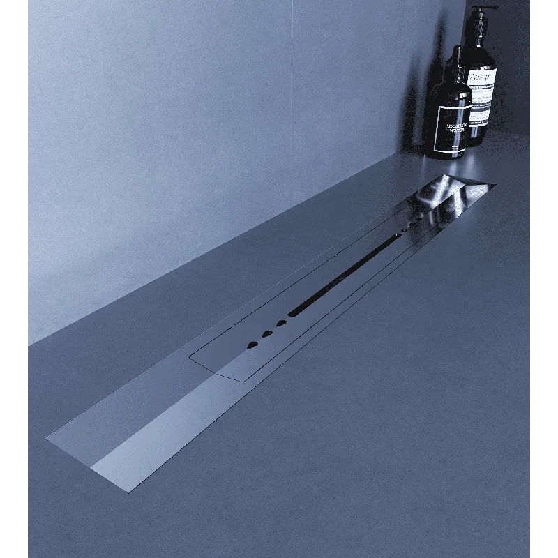 Дренажный канал RGW SDR-53S 76215360-13, 60 см, цвет сатин