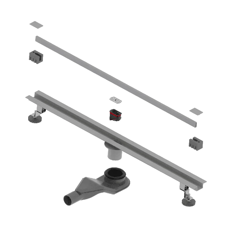 Дренажный канал RGW SDR-50Gr 76215060-11, 60 см, цвет серый