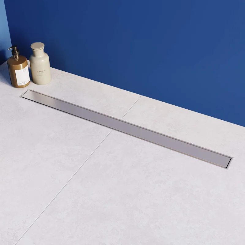 Дренажный канал RGW SDR-34 64213460-01, 60 см, под плитку, хром