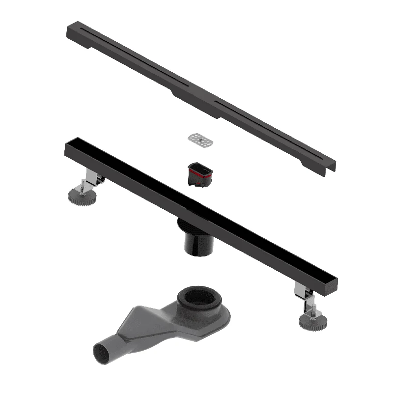 Дренажный канал RGW SDR-52B 76215280-04, 80 см, цвет черный