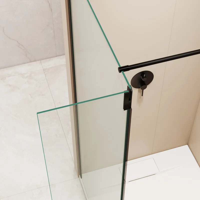 Душевая перегородка RGW Walk In 351005173-14 70х195 стекло прозрачное профиль черный