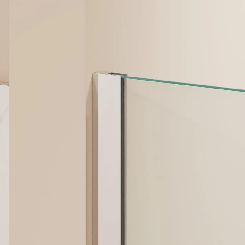 Душевой уголок RGW WA-050 (WA-002 + Z-070) Walk In 351005073-11, 120 x 70 см, распашная створка, стекло прозрачное, профиль хром