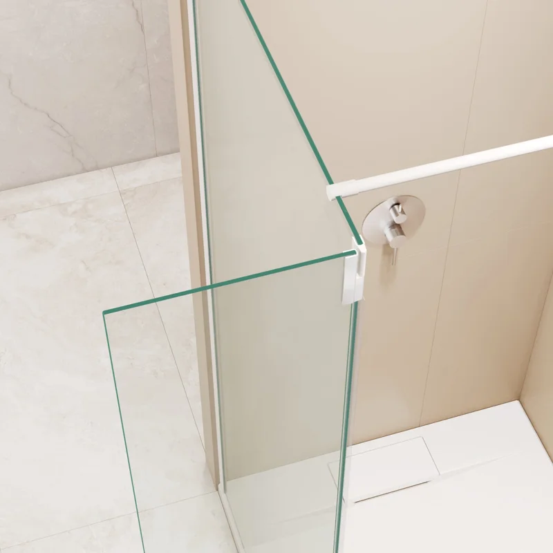 Душевая перегородка RGW Walk In 351005143-15 140х195 стекло прозрачное профиль белый