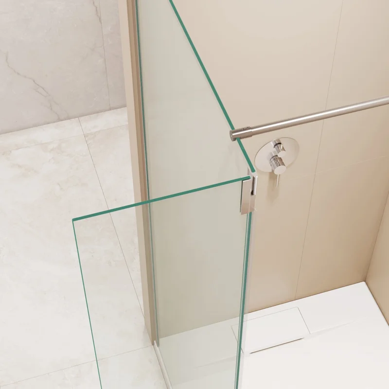 Душевой уголок RGW WA-050 (WA-002 + Z-070) Walk In 351005063-11, 120 x 60 см, распашная створка, стекло прозрачное, профиль хром