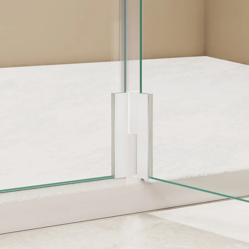 Душевая перегородка RGW Walk In 351005143-15 140х195 стекло прозрачное профиль белый