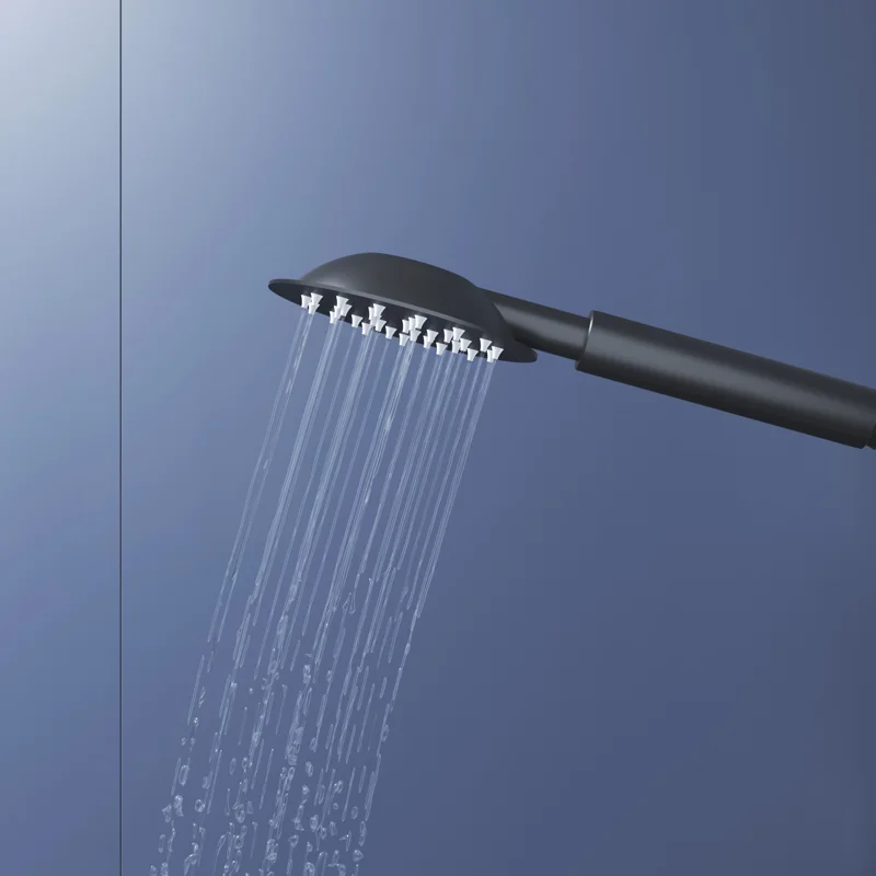 Душевая стойка RGW Shower Panels 59140124-04 настенная цвет черный