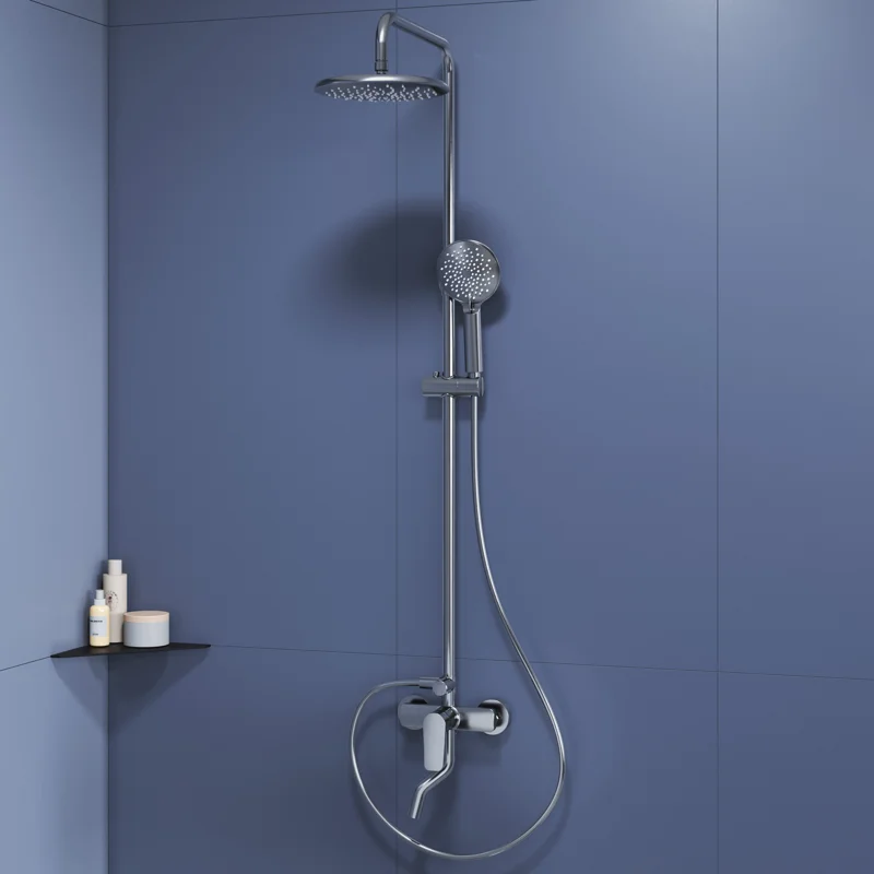 Душевая стойка RGW Shower Panels 59140125-01 настенная цвет хром