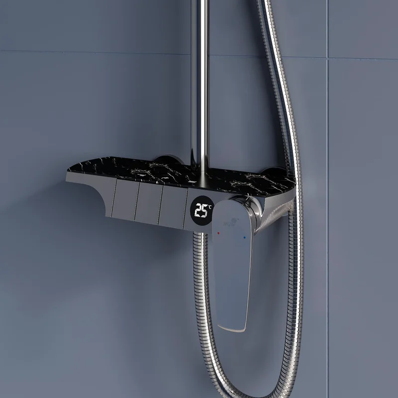 Душевая стойка RGW Shower Panels 51140133-01 настенная цвет хром