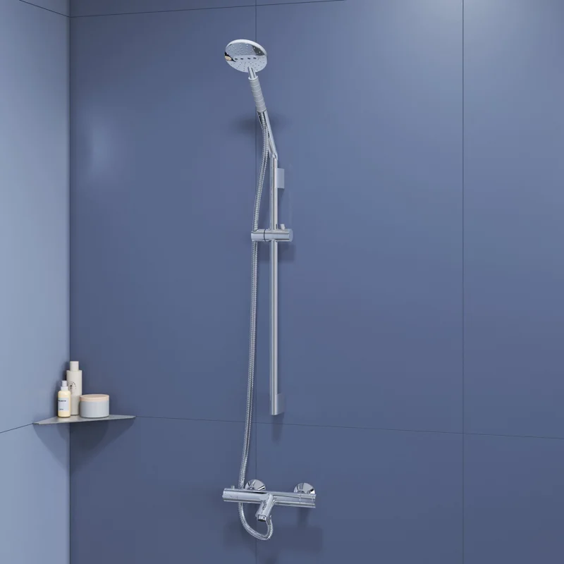 Душевая стойка RGW Shower Panels 30140123-01 настенная цвет хром