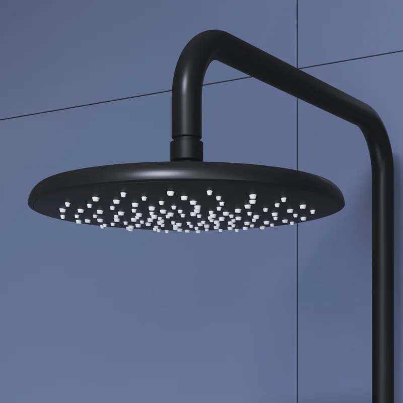 Душевая стойка RGW Shower Panels 59140125-04 настенная цвет черный