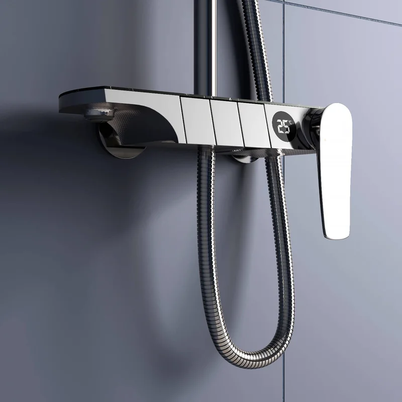 Душевая стойка RGW Shower Panels 51140133-01 настенная цвет хром