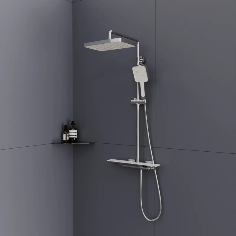 Душевая стойка RGW Shower Panels 51140134-01 настенная цвет хром