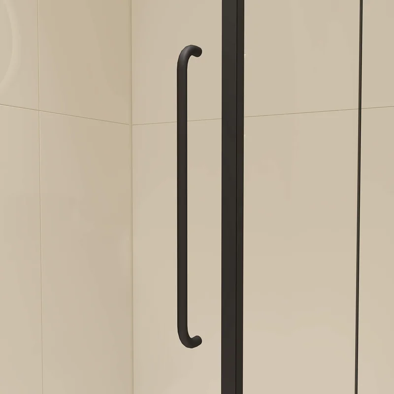 Душевой уголок RGW Classic CL-046B 100x90 350904609-14 профиль Черный матовый стекло прозрачное