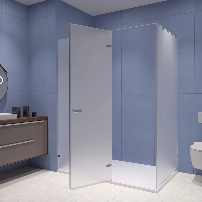 Душевой уголок RGW Stilvoll 353204058-21 150x80 стекло сатин 8 мм